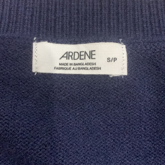 Navy Blue Ardene Sweater Vest - Picture 3 of 6